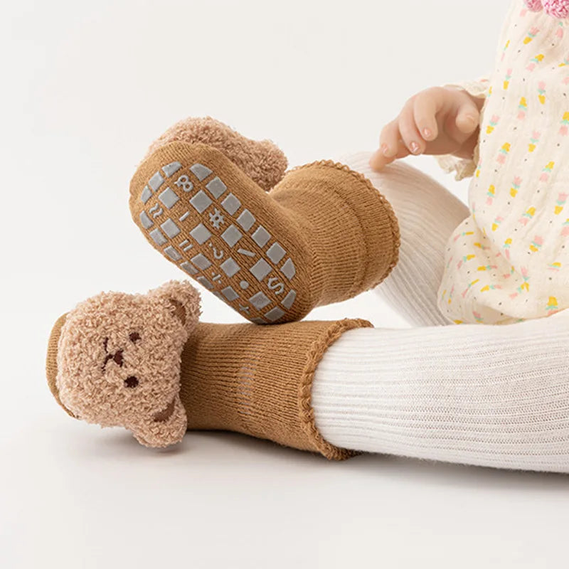 Baby Bear Cotton Socks