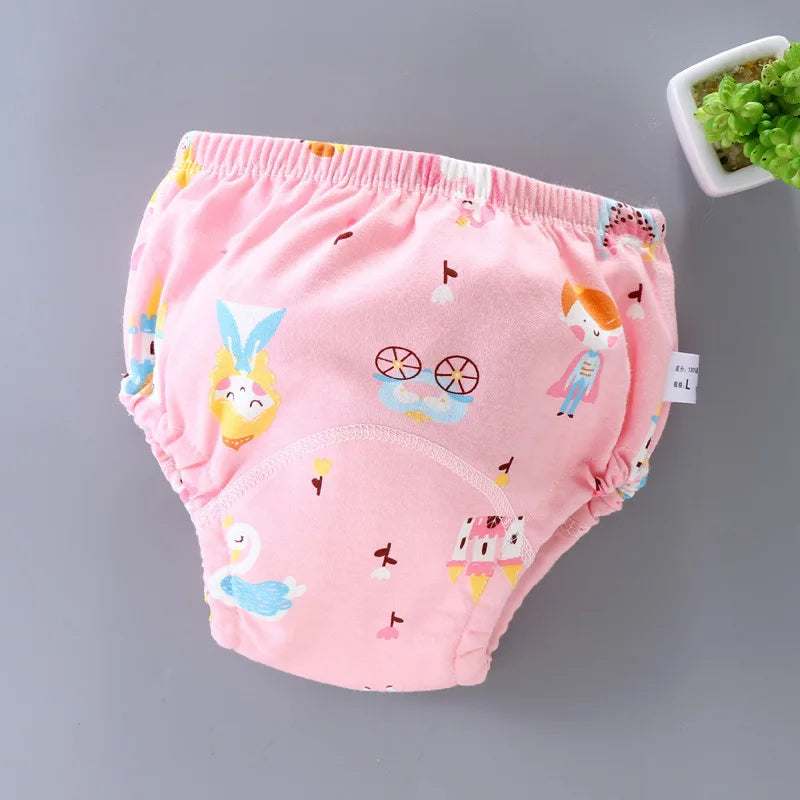 6-Layer Cotton Baby Warmup Pants - Waterproof