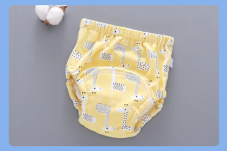 6-Layer Cotton Baby Warmup Pants - Waterproof