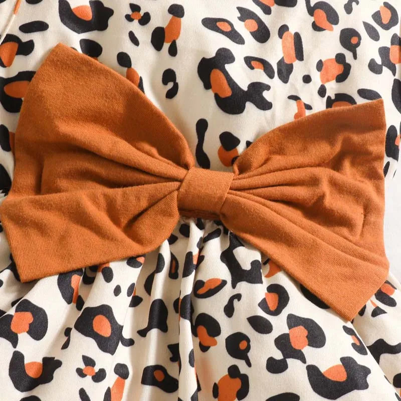 Autumn Outfit Apparel, Baby - Leopard