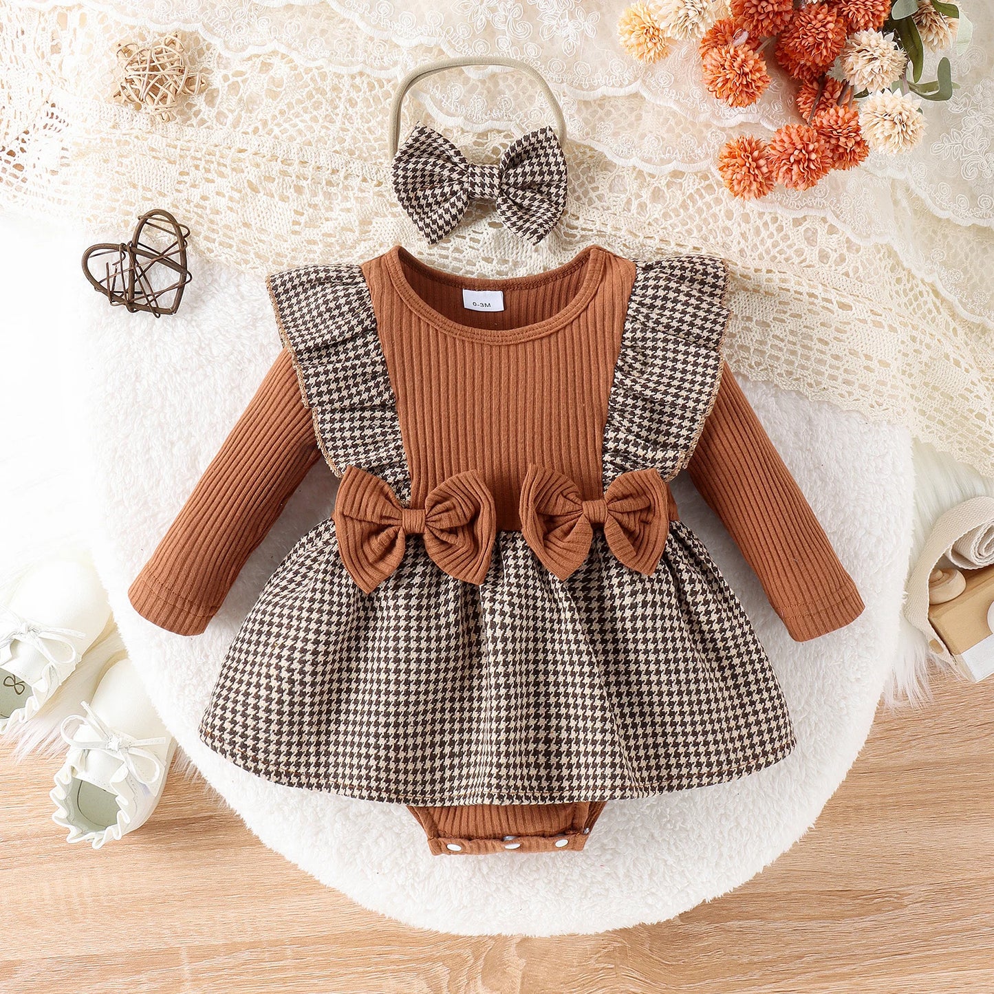 Baby Girl Autumn Apparel - Plaid