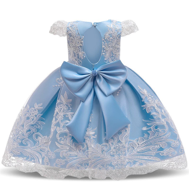 One Year Birthday Celebration Dress - Mesh