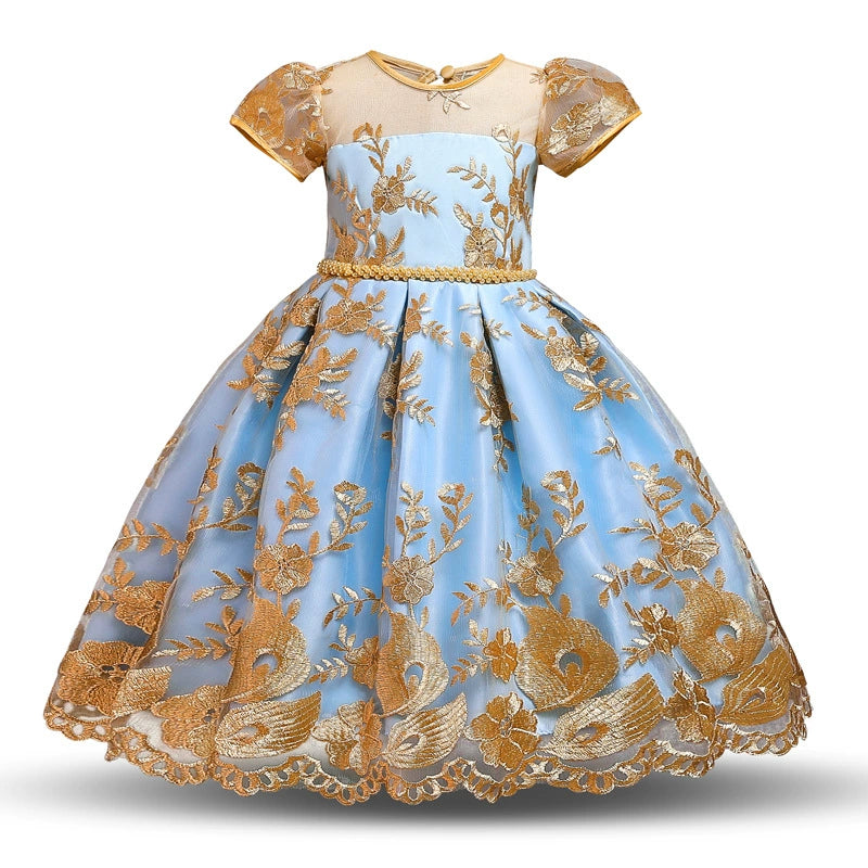 One Year Birthday Celebration Dress - Mesh