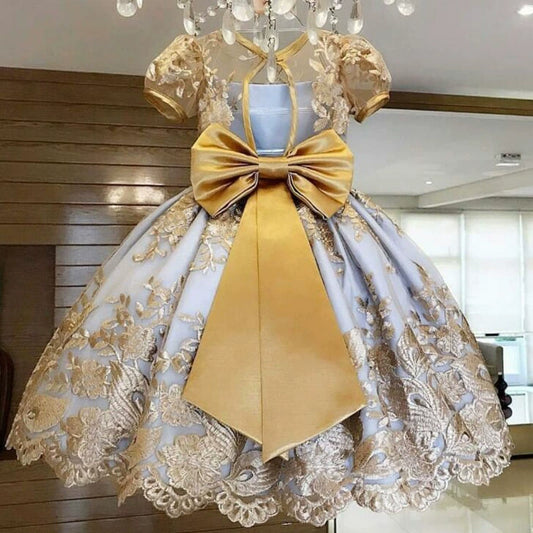 Girls Princess Dress - Flower Girl