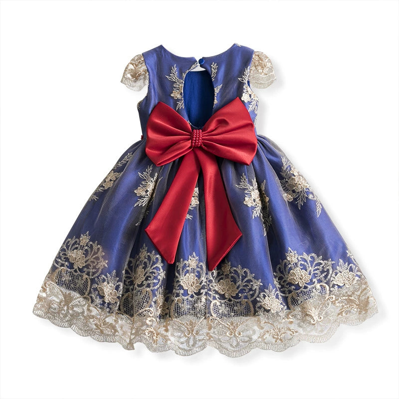 One Year Birthday Celebration Dress - Mesh