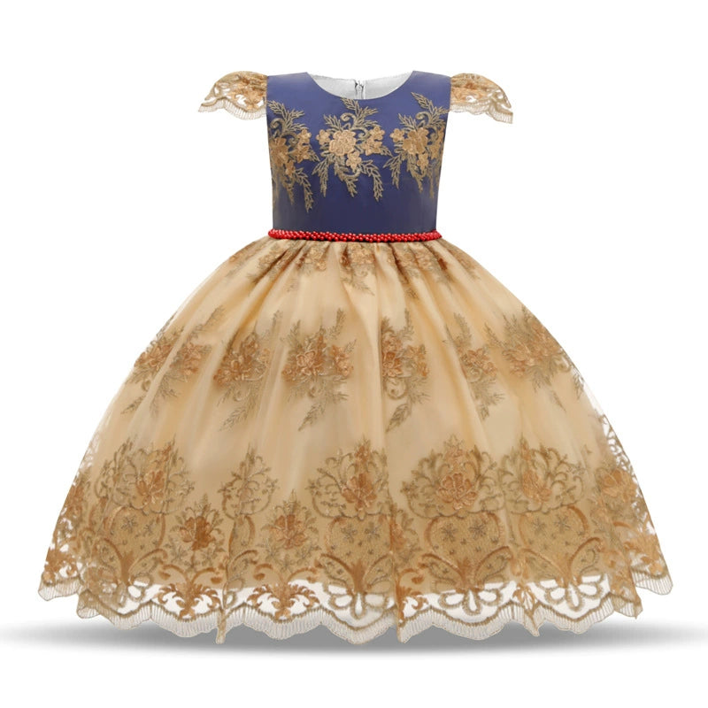 One Year Birthday Celebration Dress - Mesh