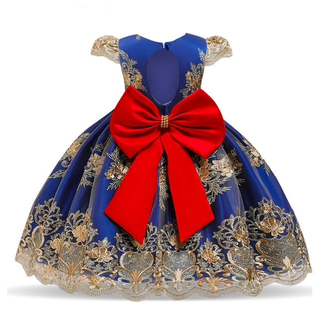 One Year Birthday Celebration Dress - Mesh