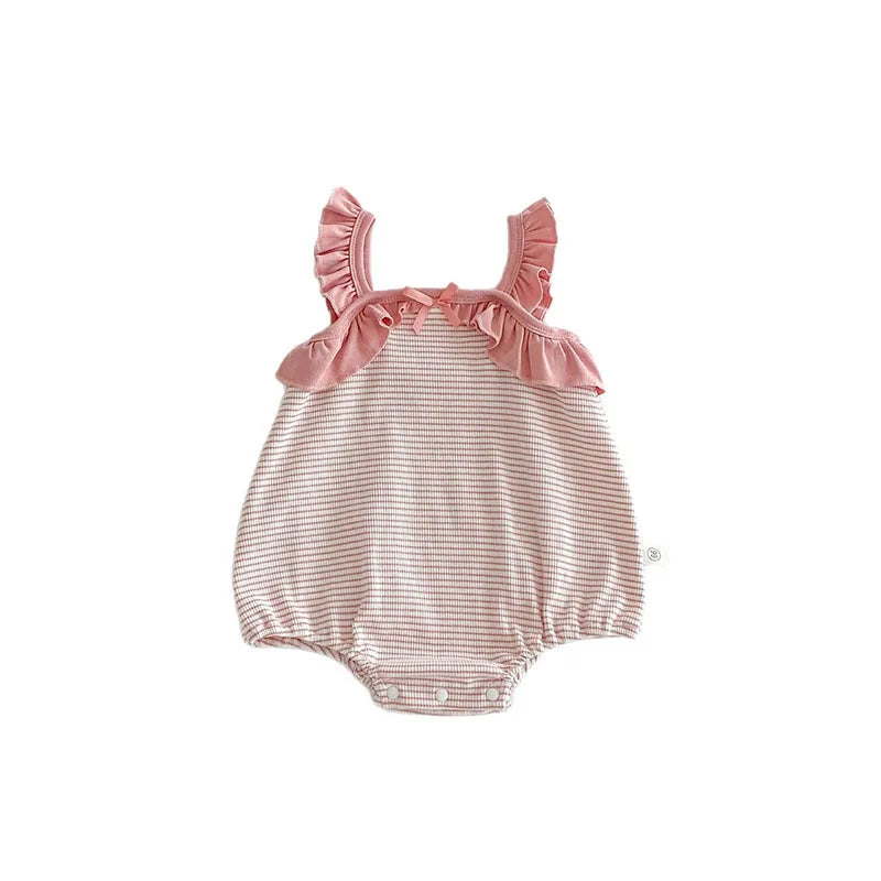 Baby Girl Camisole Bodysuit - Summer