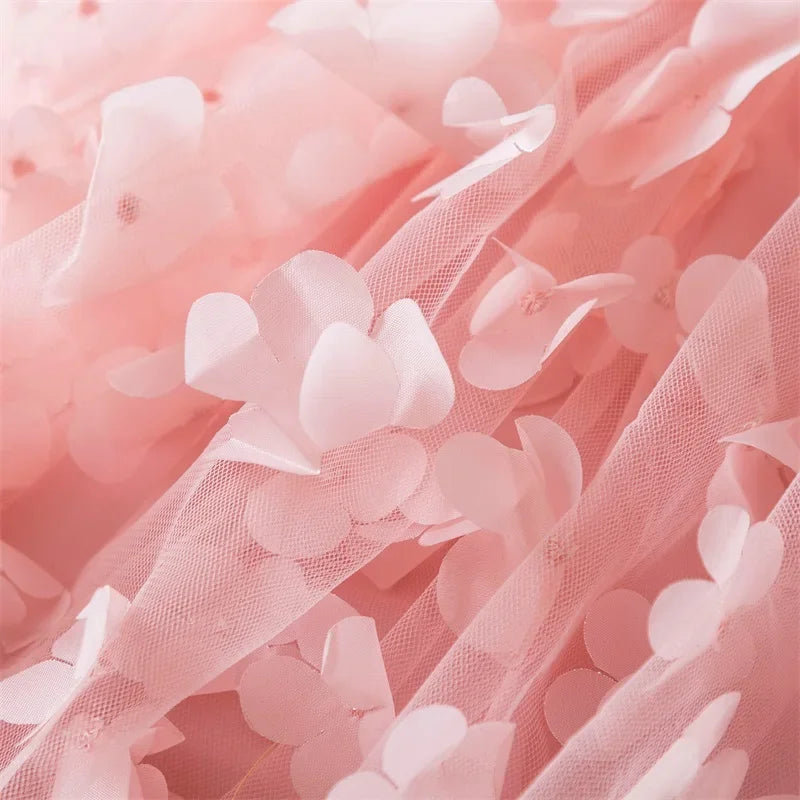 Girls Princess Dress - Flowers