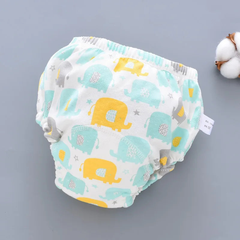 6-Layer Cotton Baby Warmup Pants - Waterproof