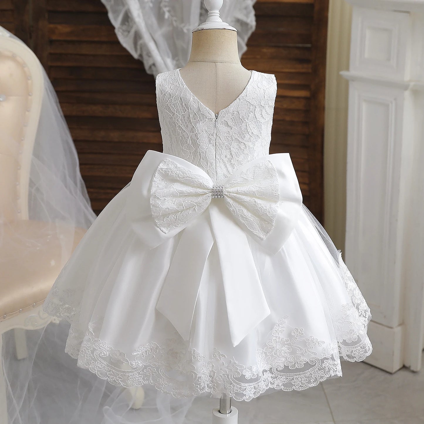 Baby Girl Lace Princess Dress