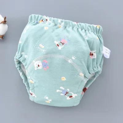 6-Layer Cotton Baby Warmup Pants - Waterproof