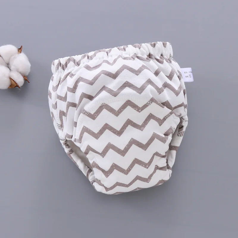 6-Layer Cotton Baby Warmup Pants - Waterproof