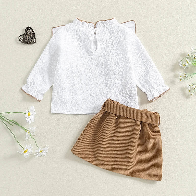 Girls Autumn Outfit Apparel - 2 Colors