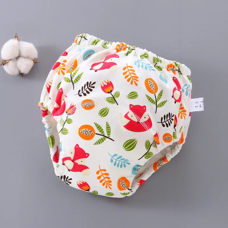 6-Layer Cotton Baby Warmup Pants - Waterproof