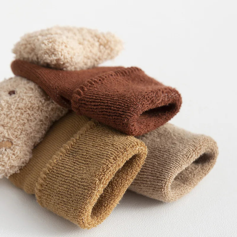 Baby Bear Cotton Socks