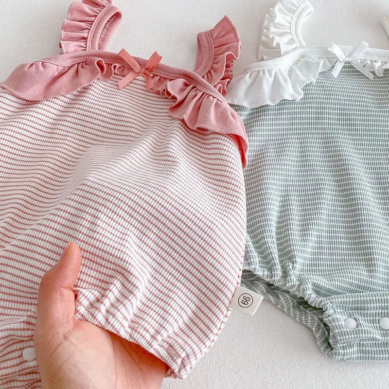 Baby Girl Camisole Bodysuit - Summer