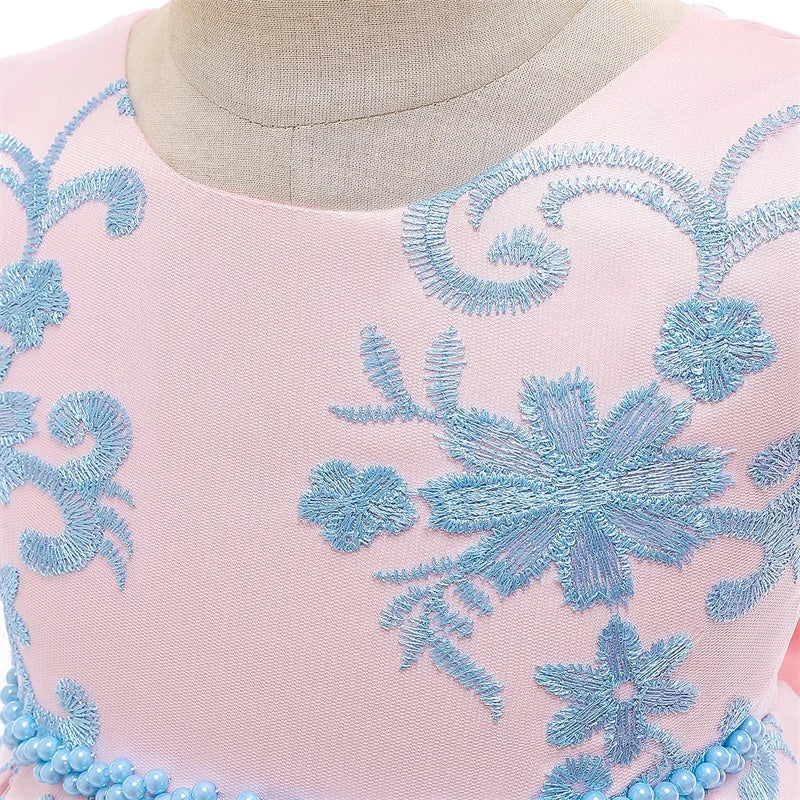 Baby Girl Christmas Princess Dress - Lace