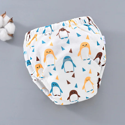 6-Layer Cotton Baby Warmup Pants - Waterproof