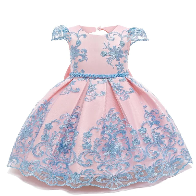 Baby Girl Christmas Princess Dress - Lace