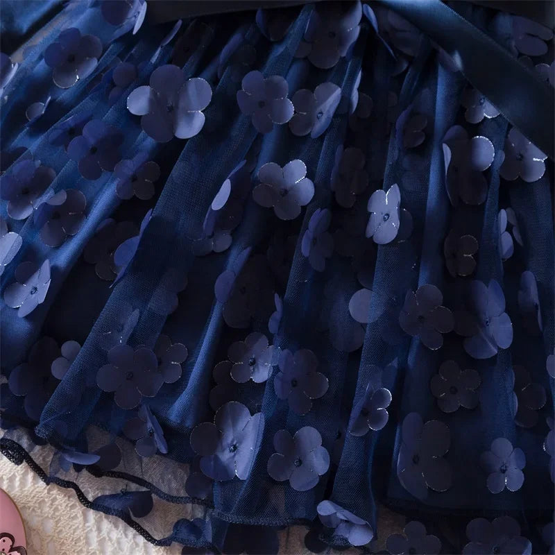 Girls Princess Dress - Flowers