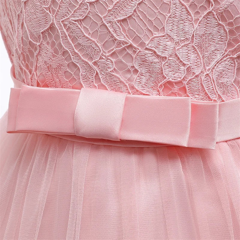 Baby Girl Christmas Princess Dress - Lace
