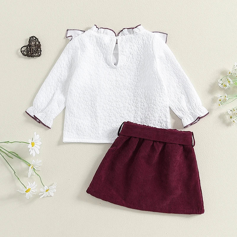Girls Autumn Outfit Apparel - 2 Colors