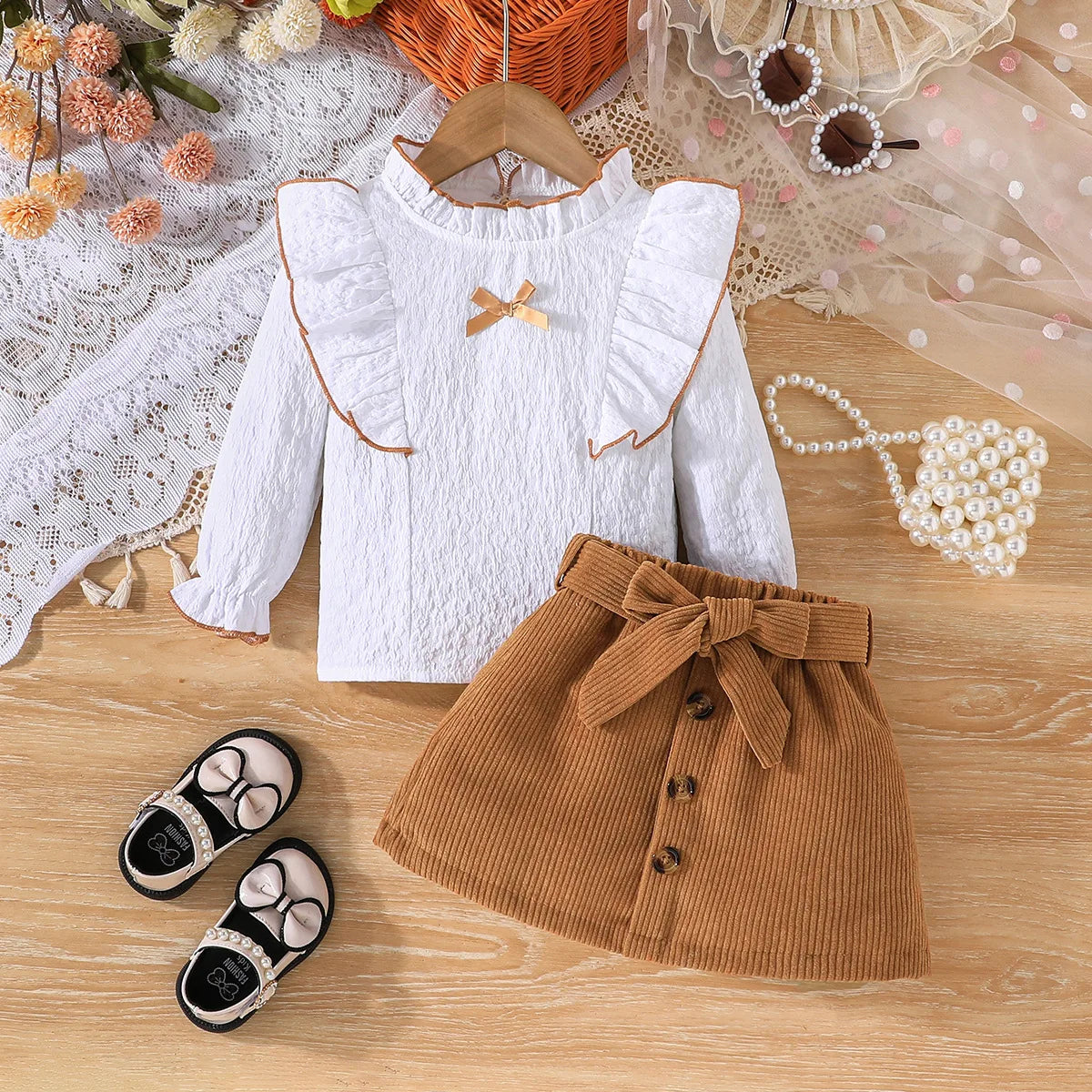 Girls Autumn Outfit Apparel - 2 Colors