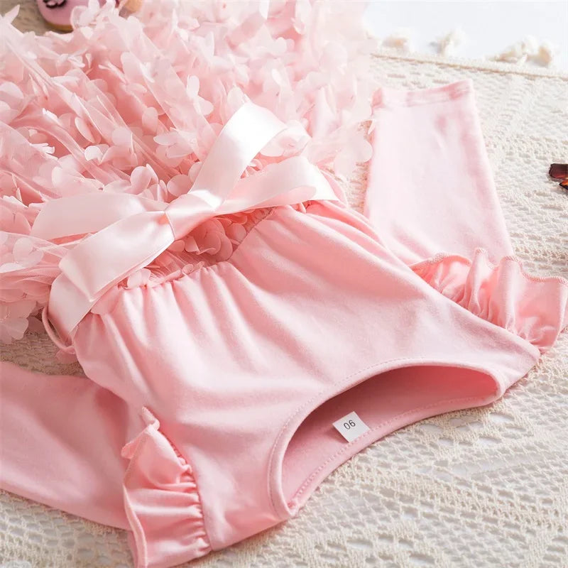 Girls Princess Dress - Flowers