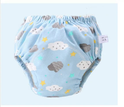 6-Layer Cotton Baby Warmup Pants - Waterproof