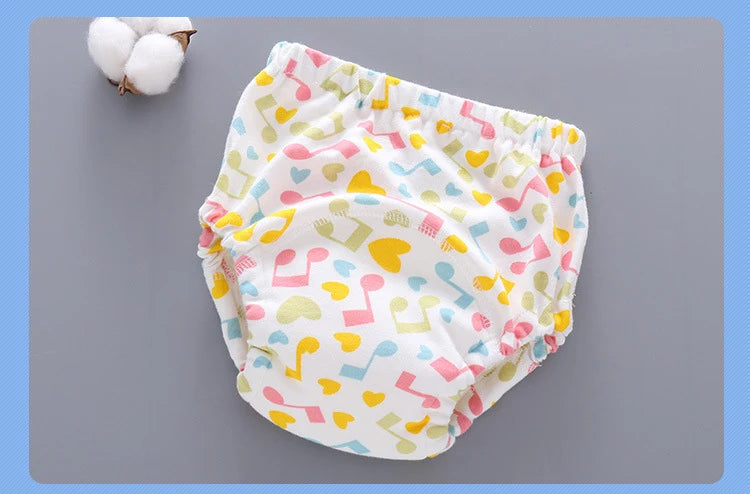 6-Layer Cotton Baby Warmup Pants - Waterproof