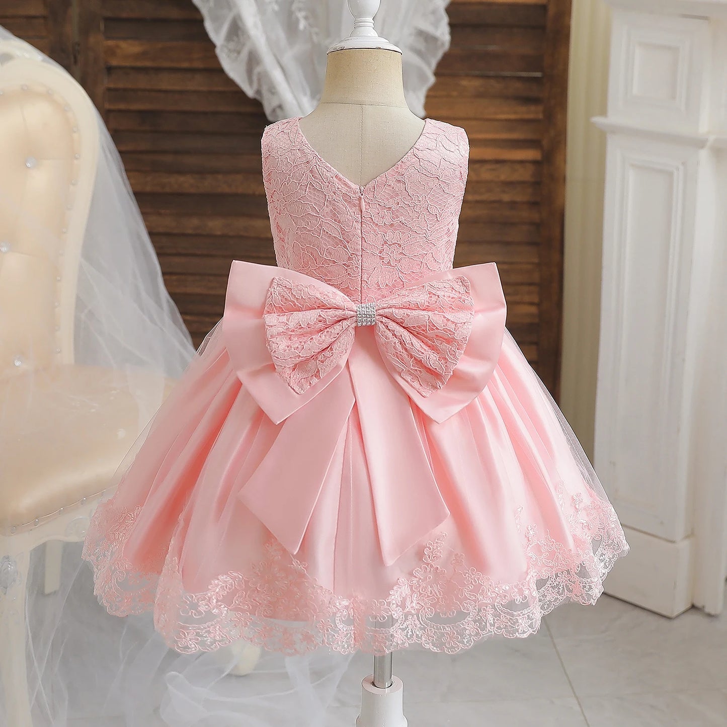 Baby Girl Lace Princess Dress