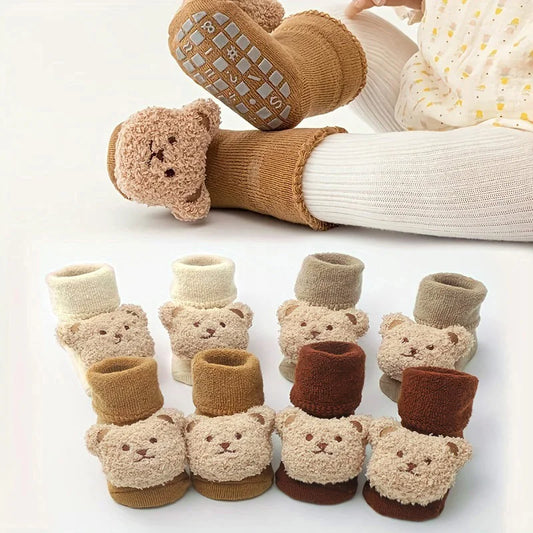 Baby Bear Cotton Socks