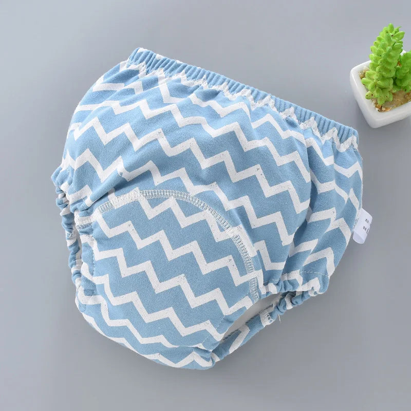 6-Layer Cotton Baby Warmup Pants - Waterproof