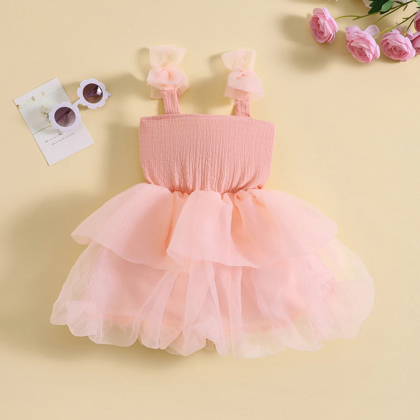 Baby Girl Summer Dress with Bow