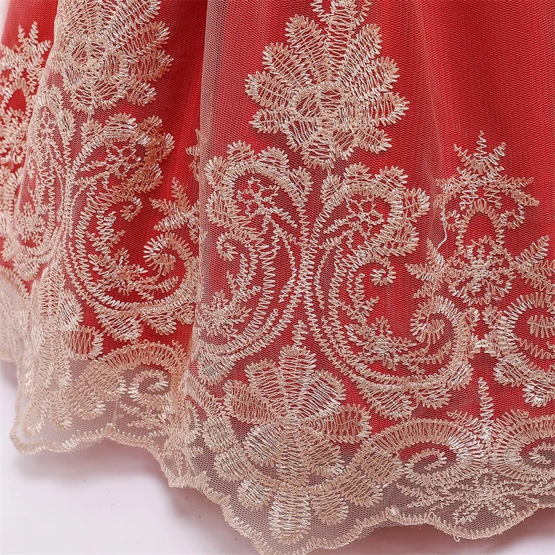 Baby Girl Christmas Princess Dress - Lace
