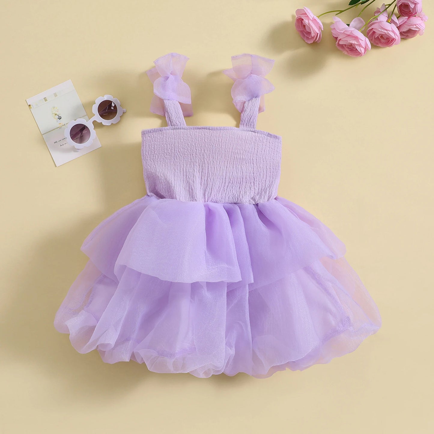 Baby Girl Summer Dress with Bow