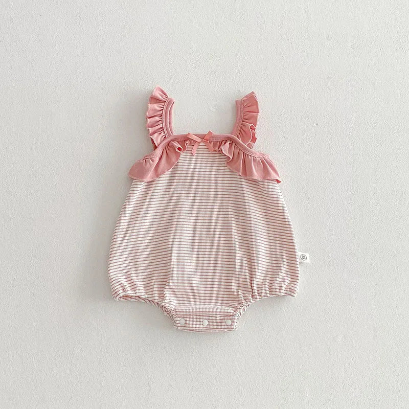 Baby Girl Camisole Bodysuit - Summer