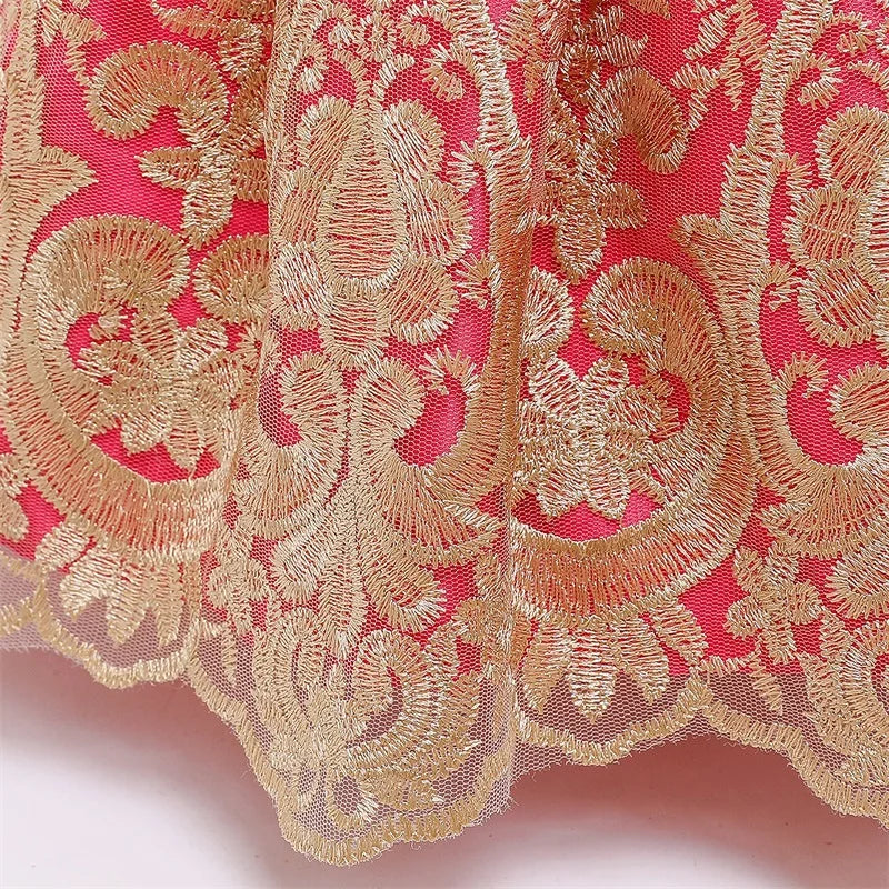 Baby Girl Christmas Princess Dress - Lace