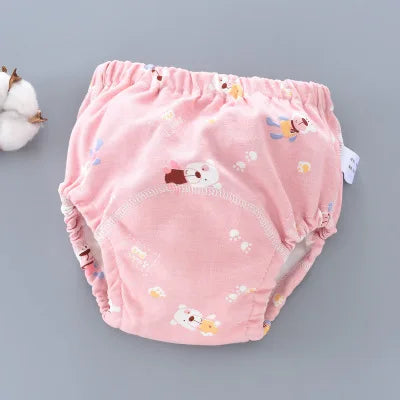 6-Layer Cotton Baby Warmup Pants - Waterproof