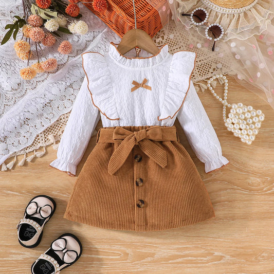 Girls Autumn Outfit Apparel - 2 Colors