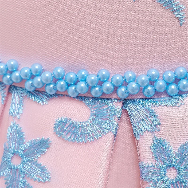 Baby Girl Christmas Princess Dress - Lace
