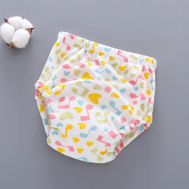 6-Layer Cotton Baby Warmup Pants - Waterproof