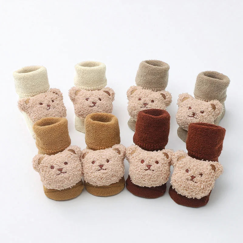 Baby Bear Cotton Socks