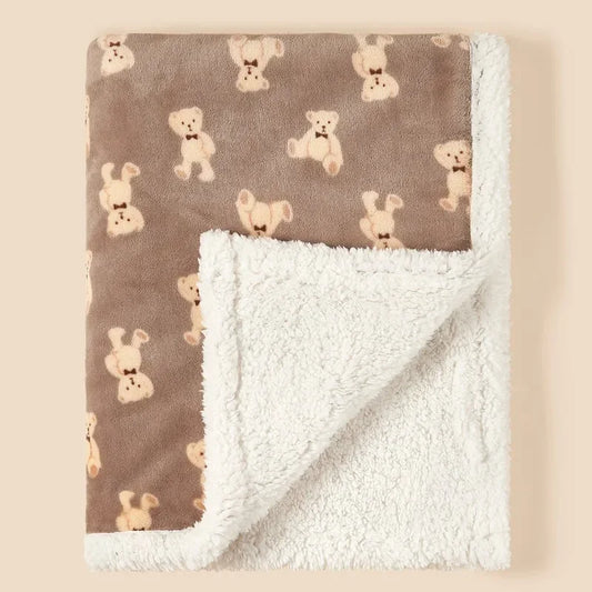 Soft Fleece Baby Blanket - Winter Warmth