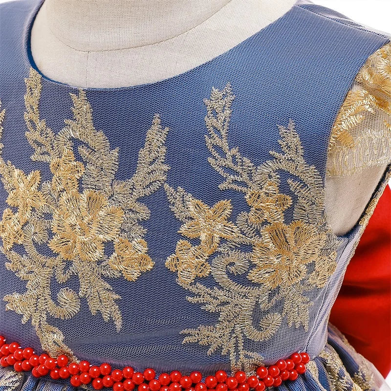 Baby Girl Christmas Princess Dress - Lace