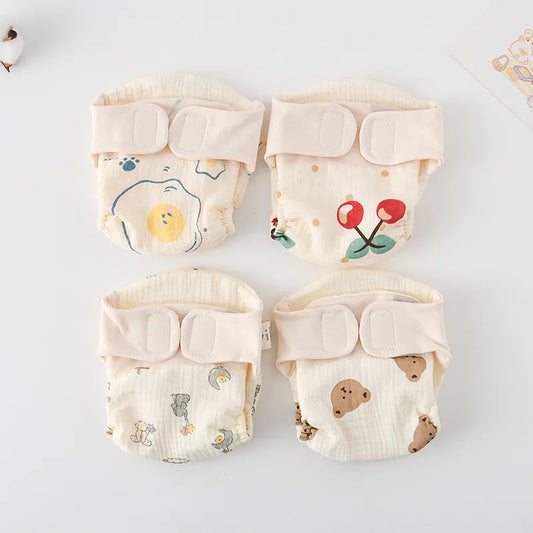 Reusable Cotton  Warmup Diapers - Summer