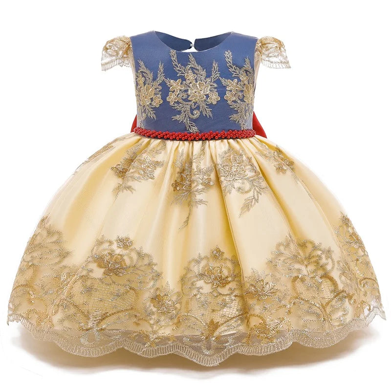Baby Girl Christmas Princess Dress - Lace