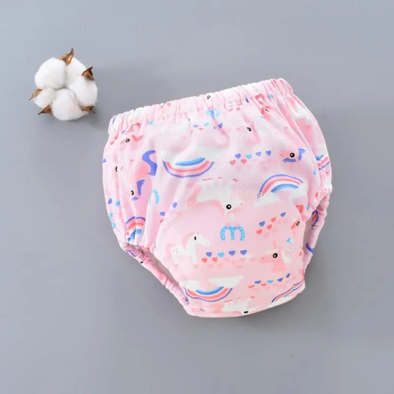 6-Layer Cotton Baby Warmup Pants - Waterproof