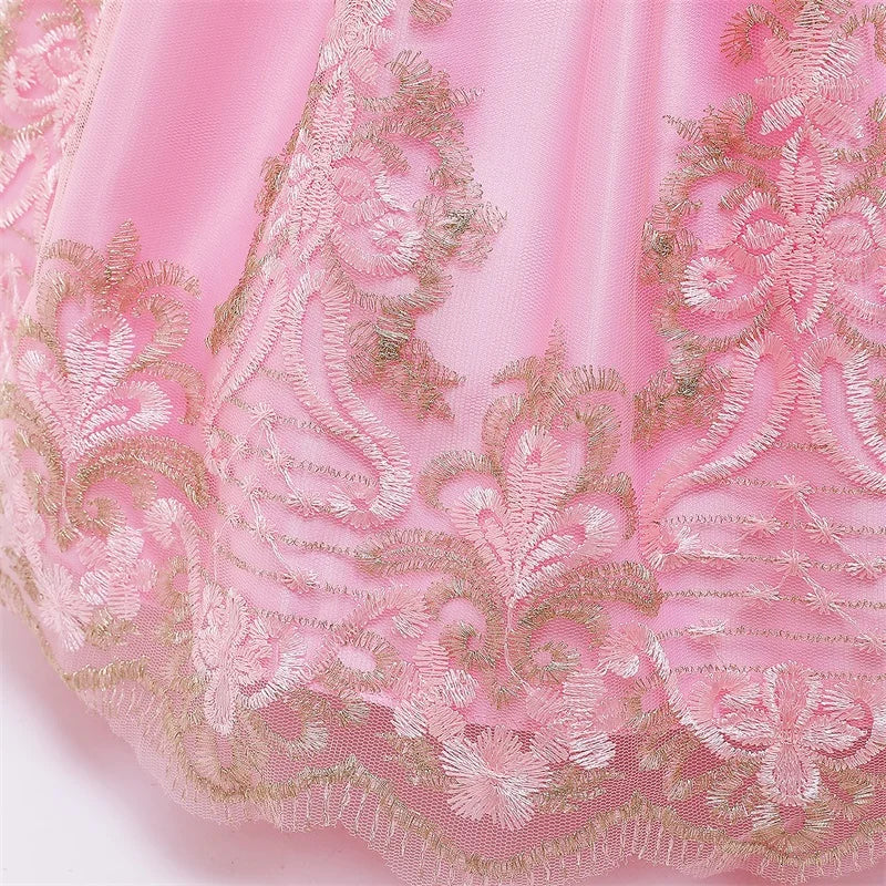 Baby Girl Christmas Princess Dress - Lace